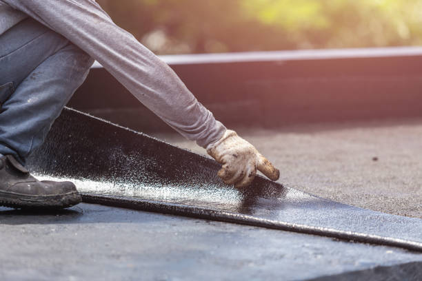 Professional Emergency Waterproofing technician working in Belleville, WI